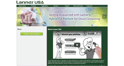 Desktop Screenshot of lannerusa.com